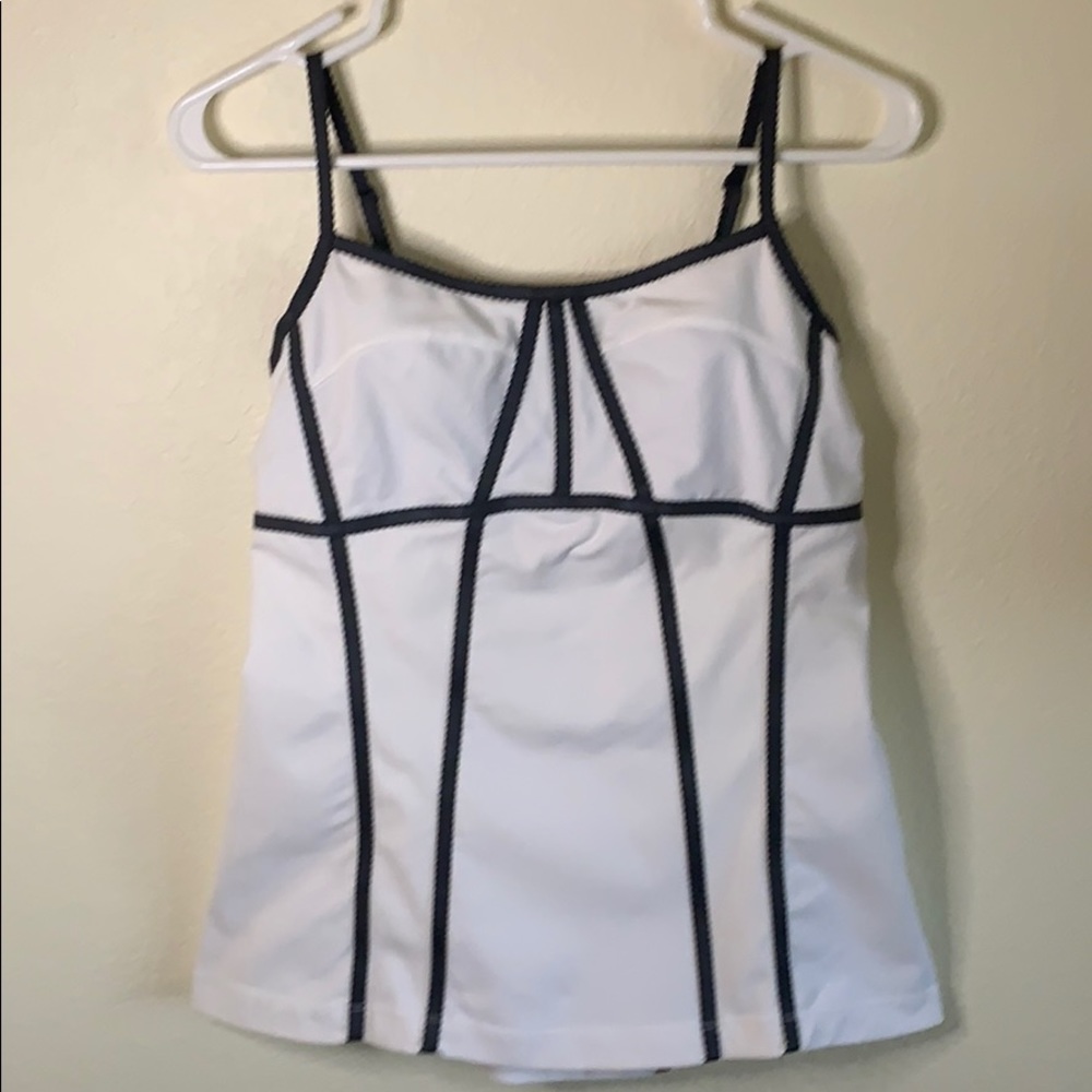 Lululemon Athletica White Tank Top size M